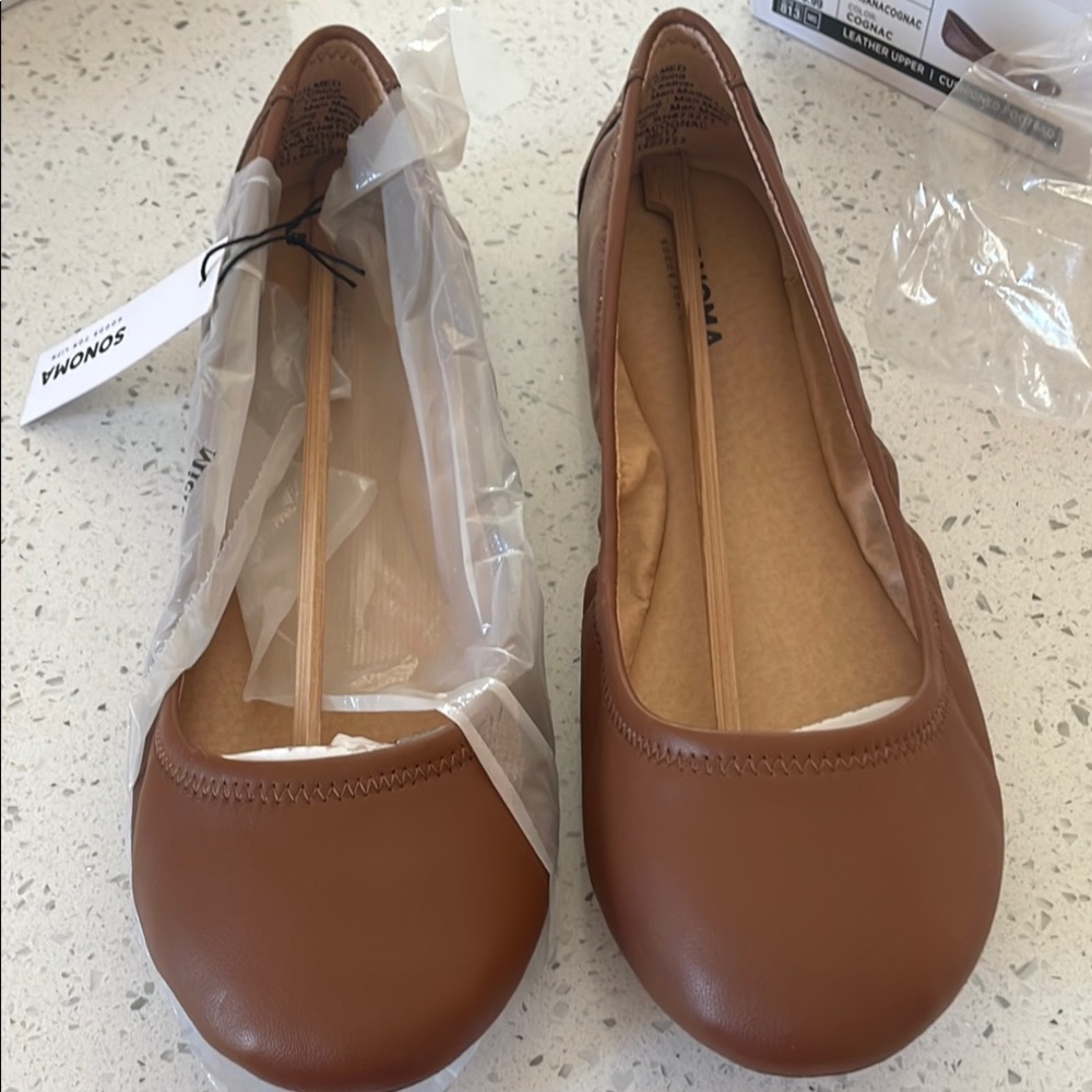 Sonoma Women's Brown Ballet Flats